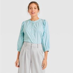 Brand New Striped Blouse for Women